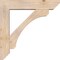 Ekena Millwork Legacy Slat Smooth Bracket w/ Offset Brace, Douglas Fir, 7 1/2"W x 36"D x 36"H BKT0806X36X36LEC06SDF - alternate 4